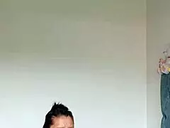 Watch this sexy girl squirt and moan while masturbating her big pussy?