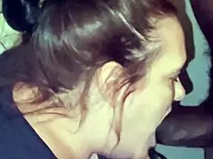 yo, giving this thick black cock the best head ever