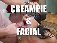 Step mom jerks step son in shared bed