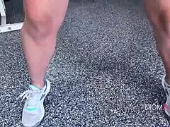 Olympic Gymnast Jessie Rogers’ ASS Gets Intense STRETCHING by Donnie Rock