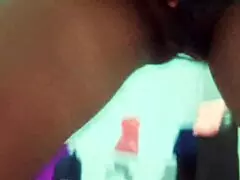 Stepson touches stepmom on bus