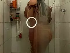 hey, wanna see wild romantic action in the shower with a submissive wife?