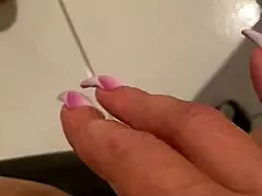 Masturbating Wildly While Parents Are Home in the Next Room!