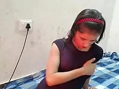 Watching a desi bhabhi getting pounded in doggystyle with loud moans.