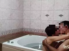 in this taboo tale, cute teen stepdaughter taylor sands seduces her stepdad by wearing her stepmom's clothes