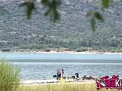 Natali Quinn Hunts Public Fucks Near Lake?