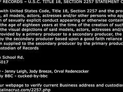 Jenny Leigh CUCKOLDS man for BBC