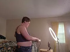 Getting Ready & Filming Giantess Video BTS - Clara Crisp MILF BBW Fetish