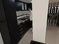 Horny wife of my best friend sucks me off secretly