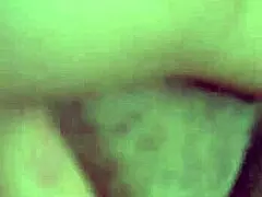 alone at home, she relaxes quietly