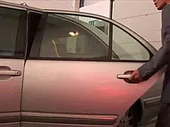 A mature woman is getting fucked by a huge dick, with intense passion