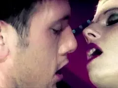 Guy Rips Mistress's Fishnets for Bent-Over Fucking and Gaping Asshole