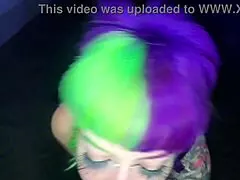 I’m thrilled, my goth PAWG girlfriend took her first interracial pounding!