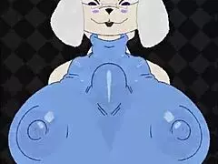 Dianne peacocks her big tits in a wild group titty fuck session.