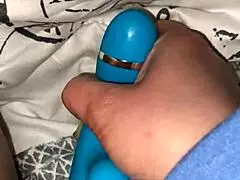 She says, Fuck my tight pussy with that vibrator