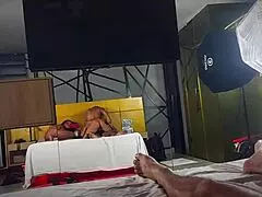 Picked up a milf whore on street, wanna join us to pound her ass at motel?