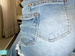 Redhead woman receives multiple partners in an intimate group setting