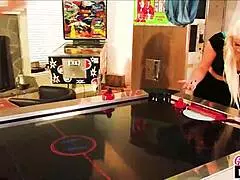 Nikki Phoenix engages in intense lesbian clit play and pussy licking.