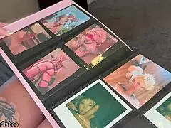 step sis and step bro found their parents' sex photos and recreated them with choking and deepthroat in pov style