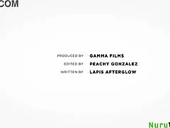 Intense Slippery Lesbian Sex with Chubby Tattooed BBW