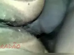 I fill the whore's ass with cum