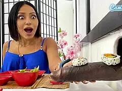 Sushi, glory hole, and lesbo action combine