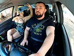 passenger enters uber without panties, driver reacts