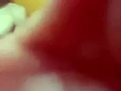 blonde woman expresses fear about young man's large penis during intimate encounter