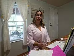 Step-Mom Blows Monster Cock