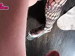 Beautiful Submissive Nikki Knightly Throat Fucked Hard Against Wall by Newdaddies