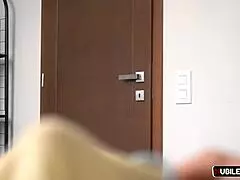 Shalina Devine, the MILF mother-in-law, teaches and solves the boy's problem in POV reality sex.