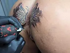 Modifying My Tattoo Around My Ass Made It Bigger!