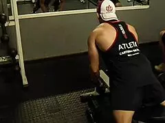 vloog prepares fitness with athletic milf