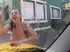 outdoor blowjob on gaucho’s huge cock in the wild