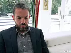 the free use arrangement was with condom but i licked her shaved pussy deep