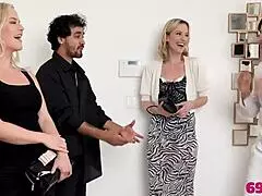 hey, two german families are crashing together tonight, and things are getting really wild with fucking