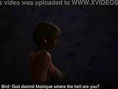 Intens orgasme in de club