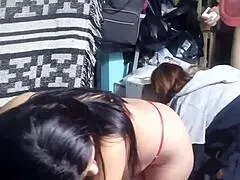 Hacemos Webcam con Fati por la Noche Cuando Salen Todos