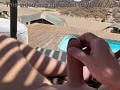 Cumshot In The Desert.