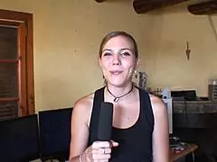 Blonde Beauty Kelly Toma Swallows After Handjob and Monster Cock Fuck