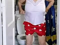 A Day With Granny Mariaold Peeping And Joi