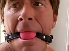 Slutty brunette fingers ass while riding cock.