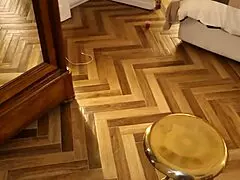 Stepson Spies on Stepmother at Home