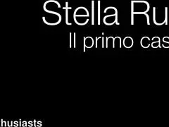 Mi primera vez con Stella Rubino en trío chorreado a perrito.