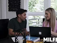 Hot milf teacher and student fulfills their forbidden fantasy