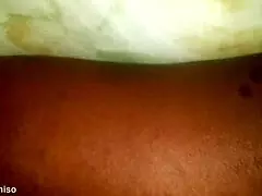 In her husband's room, the mature milf takes my big black cock in her big ass.