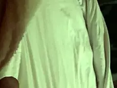 My friend provides a soothing massage session.