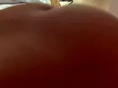 My friend provides a soothing massage session.