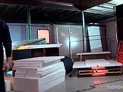 Stunning Brunette In Stockings Rides Fat Shaft, Gets Cum On Face