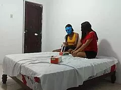 my girlfriend brought her best friend to learn blowjobs